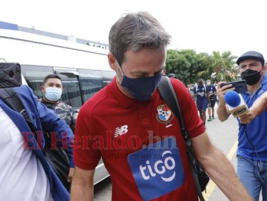 ¡Rival en casa! Así fue la llegada de la selección de Panamá a San Pedro Sula (Fotos)