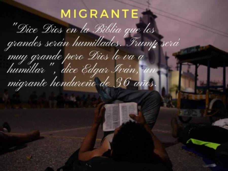 En 7 frases, así fue la llegada de la caravana de migrantes a Ciudad de México