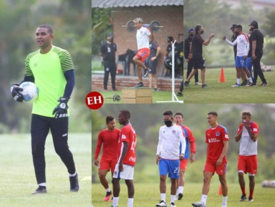 Olimpia inició pretemporada en el Valle de Amarateca