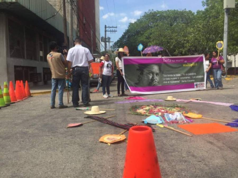 Defensores de DDHH y ambientalistas exigen justicia en caso de Berta Cáceres