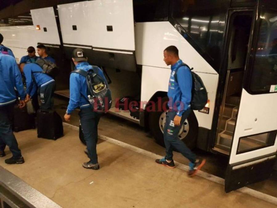 FOTOS: La Selección de Honduras va en camino y llegará la tarde de este domingo a Australia