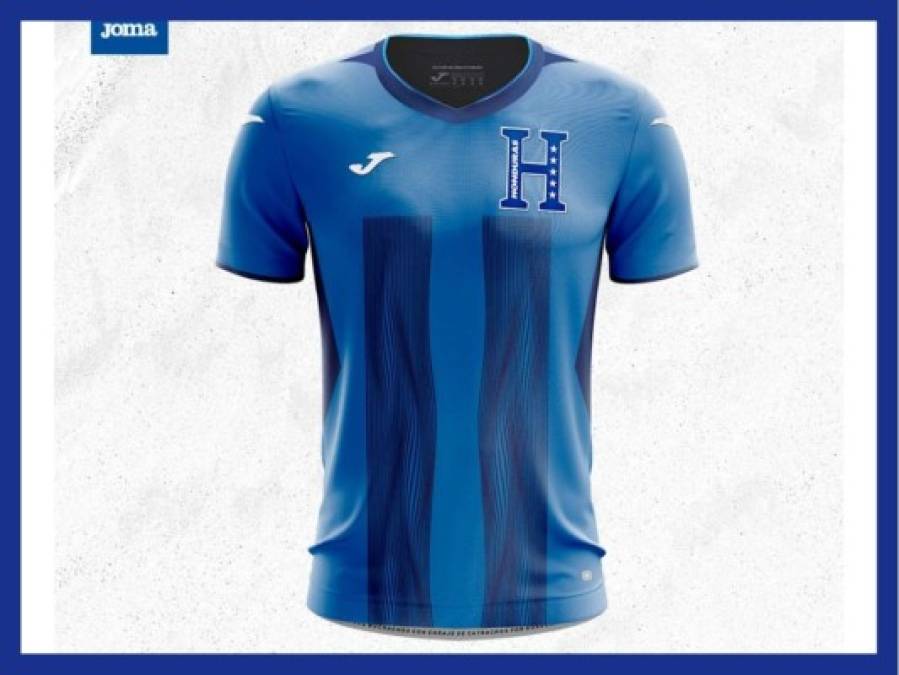 En detalle, cada una de las camisetas de la Selección de Honduras