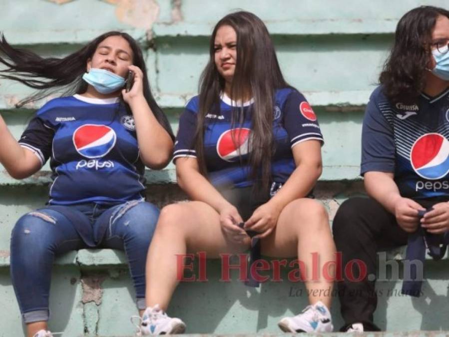 Belleza presente, aglomeraciones y llenazo, así se vivió el clásico entre Motagua y Olimpia