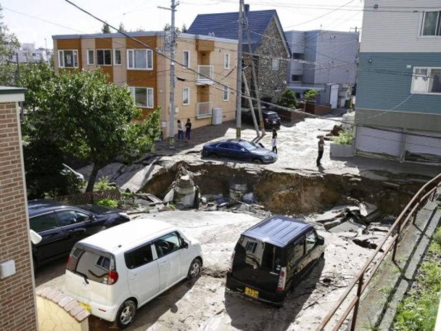 Imágenes de los daños provocados por terremoto en Japón