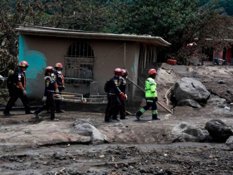 Así quedaron las viviendas de las familias guatemaltecas luego de la erupción del volcán de Fuego