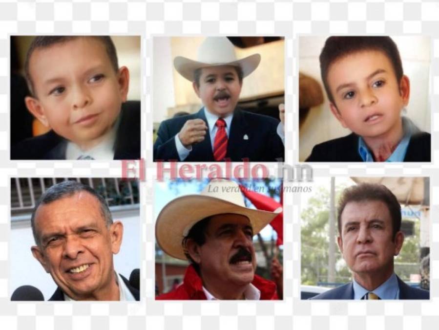 Usuarios viralizan los rostros de políticos hondureños con el filtro de bebé de Snapchat