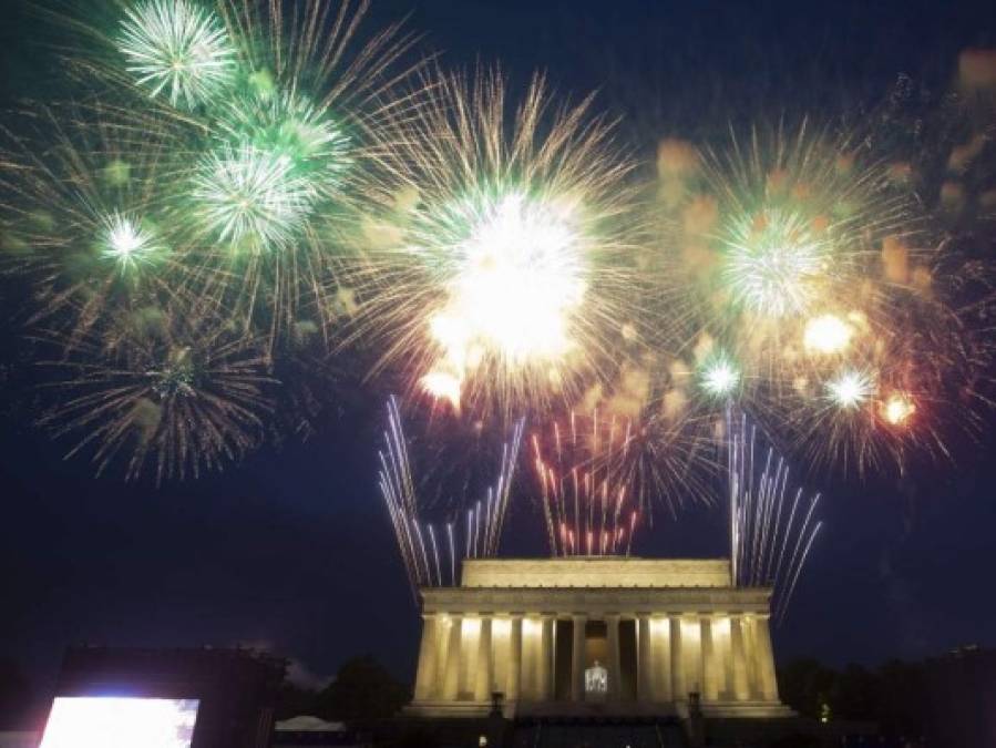 Las espectaculares fotos de la celebración de la independencia de Estados Unidos