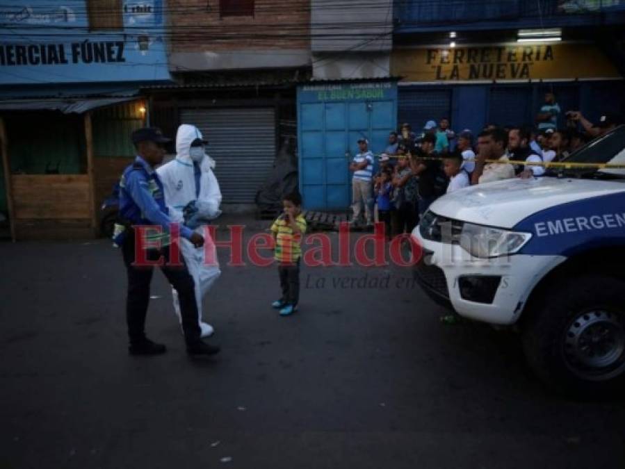 FOTOS: Terrible escena donde asesinaron a subinspector policial