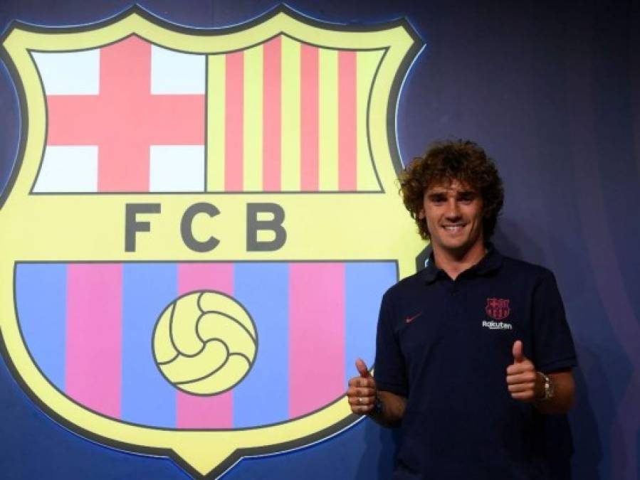 FOTOS: Así fue la presentación de Antoine Griezmann con el Barcelona