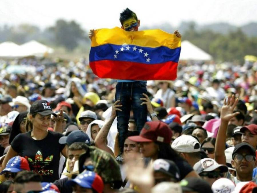 Las imágenes que dejó el concierto Venezuela Aid Live por ayuda humanitaria