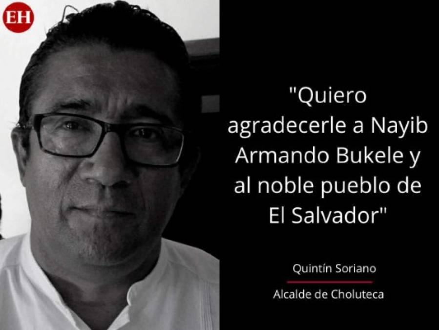 Las frases de Quintín Soriano por donativo de vacunas anticovid de El Salvador