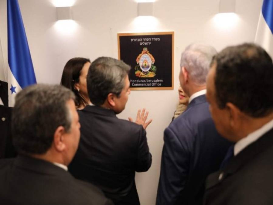 FOTOS: Así fue la apertura de la oficina diplomática en Jerusalén