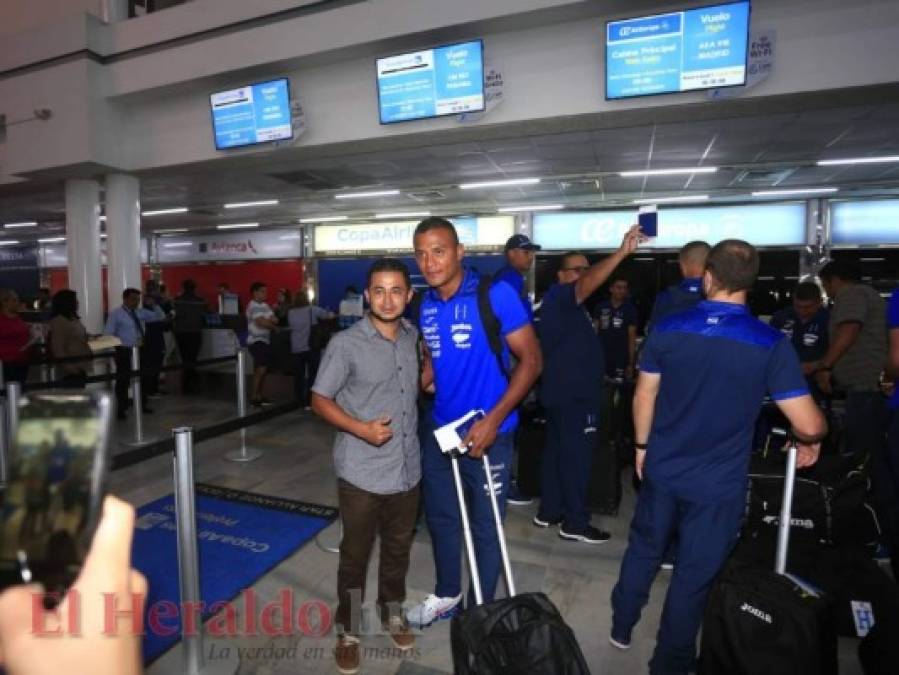 Selección de Honduras viajó a Trinidad y Tobago para jugar la Liga de Naciones