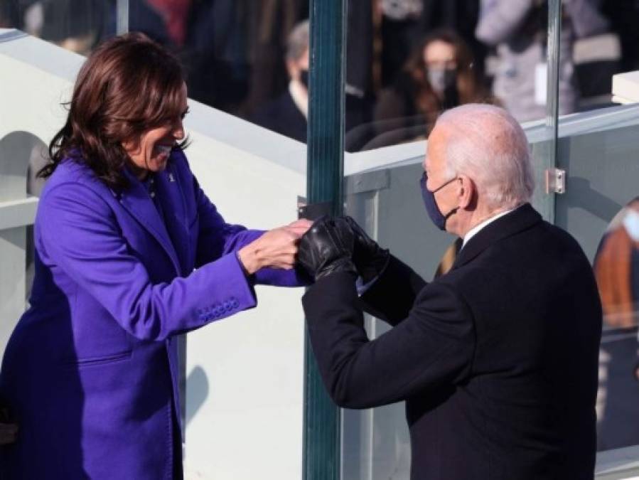 FOTOS: Así fueron juramentados Joe Biden y Kamala Harris  