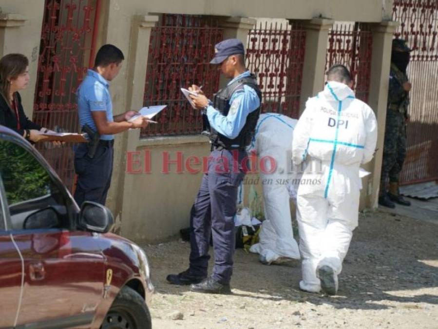 FOTOS: Escena del crimen de hombre acribillado frente a esposa e hijas