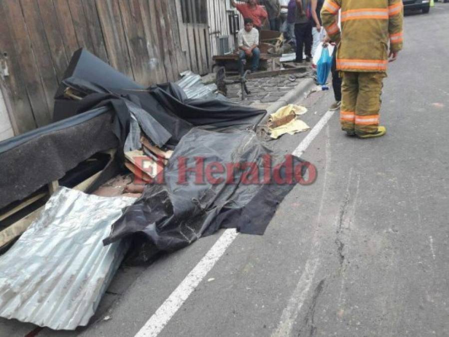 Impactantes imágenes del aparatoso accidente provocado por rastra en El Carrizal