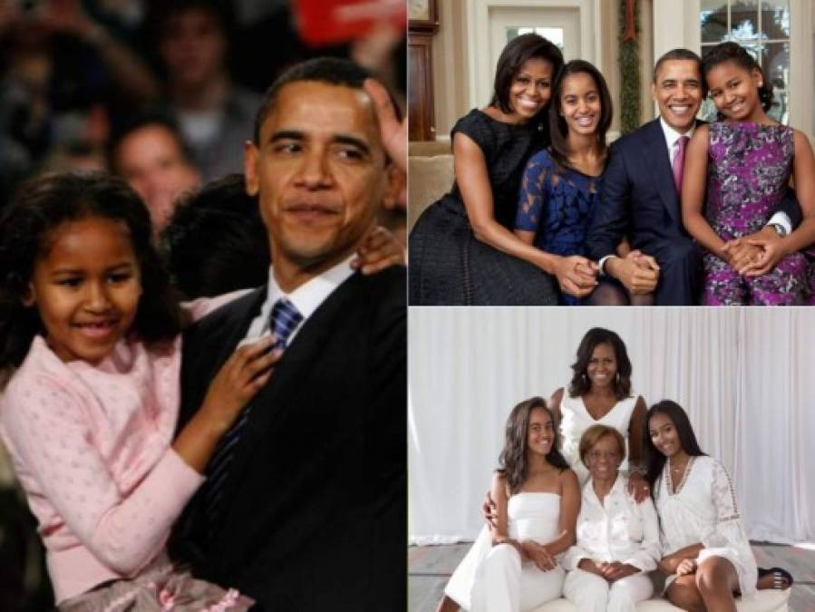 El notable cambio físico de Sasha, la hija menor de Michelle y Barack Obama