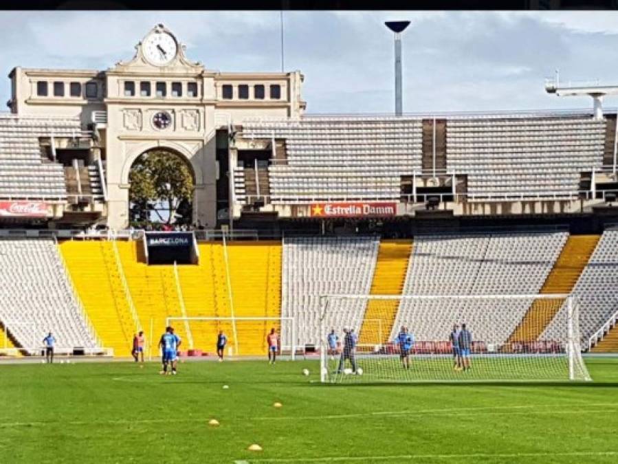 Así fue el primer entrenamiento de la Selección de Honduras en España, previo al duelo contra Emiratos Árabes Unidos