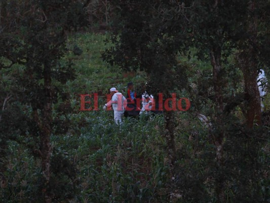 Así fue la exhumación del cadáver del joven asesinado por su cuñado