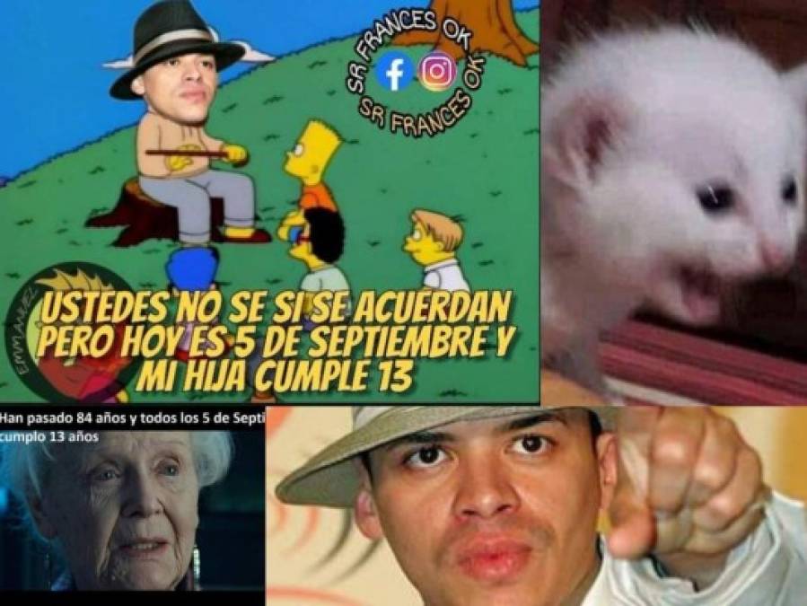 'Hoy es 5 de septiembre y mi hija cumple 13', los memes que deja la canción de Vico C