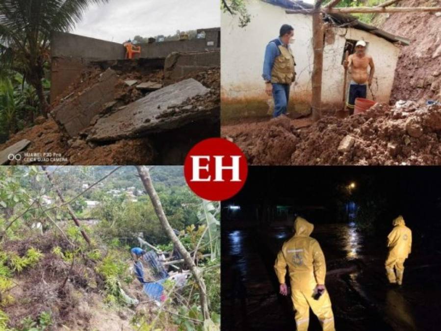 Alerta amarilla: Lluvias provocan primeros daños en Honduras (FOTOS)