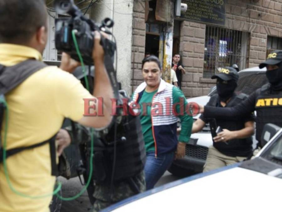 FOTOS: Así fue el traslado de Rosa Elena de Lobo, ex primera dama de Honduras