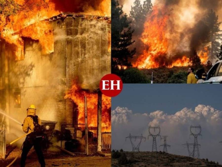 Incendios arden en 10 estados del oeste de EEUU