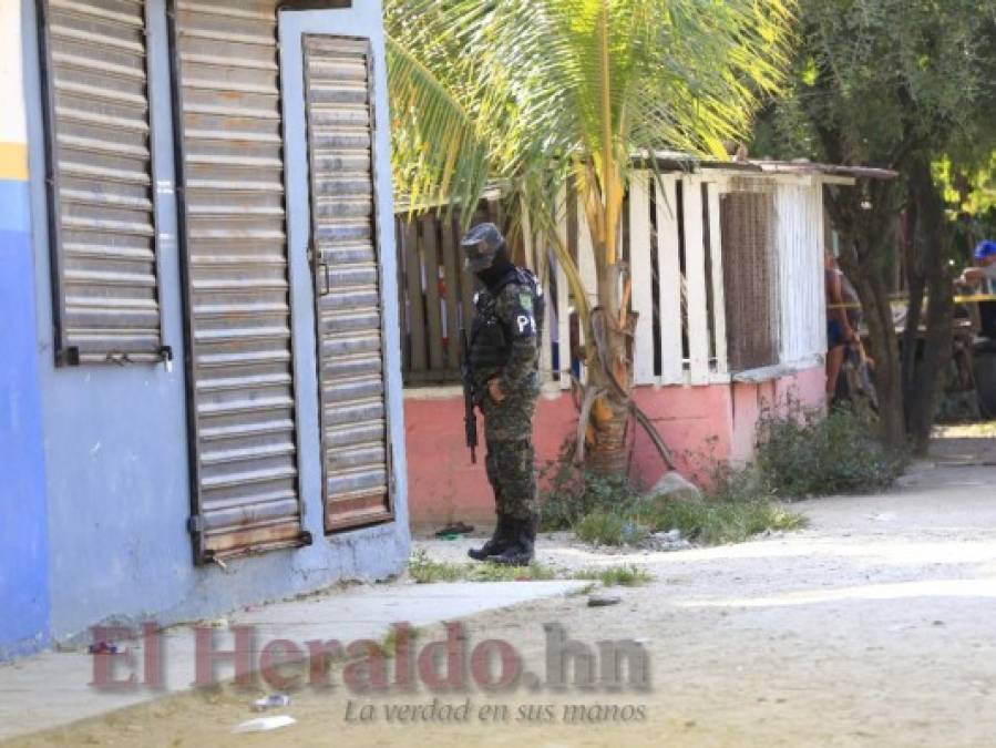 FOTOS: La violenta escena donde acribillaron a supuesto jefe de 'Los Olanchanos'