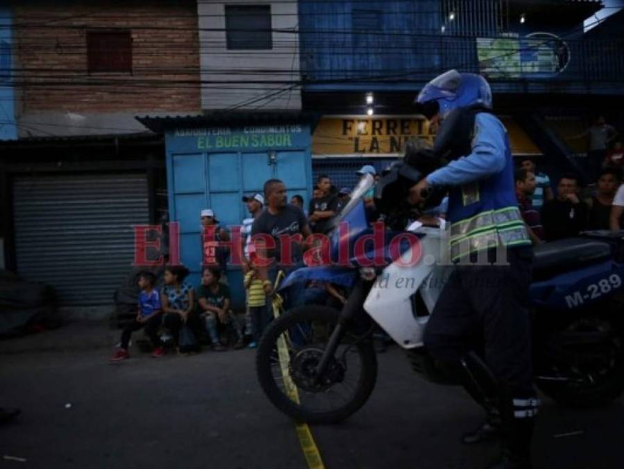 FOTOS: Terrible escena donde asesinaron a subinspector policial