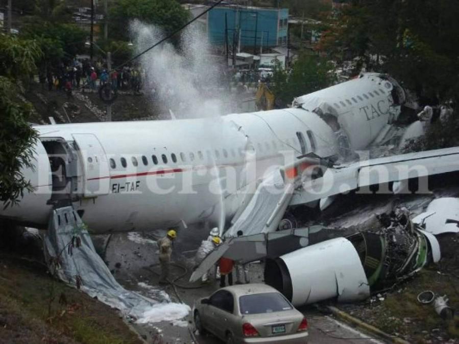 Se cumplen 15 años de la tragedia de avión que se despistó en Toncontín