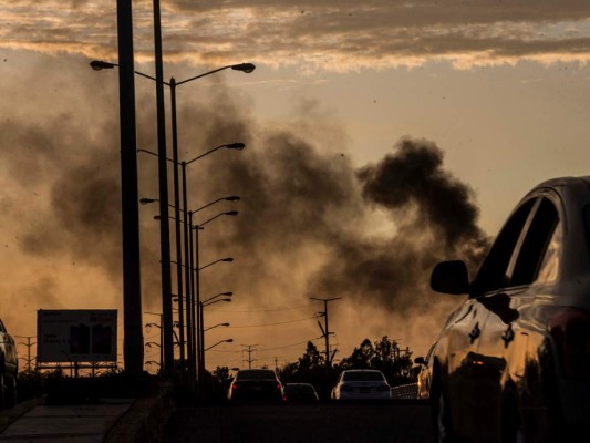 Las imágenes del infierno en Culiacán tras fallida captura de hijo de 'El Chapo'