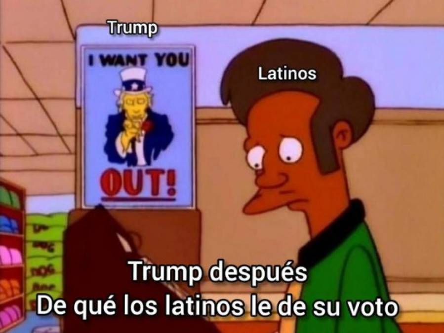 Los divertidos memes sobre las elecciones en Estados Unidos