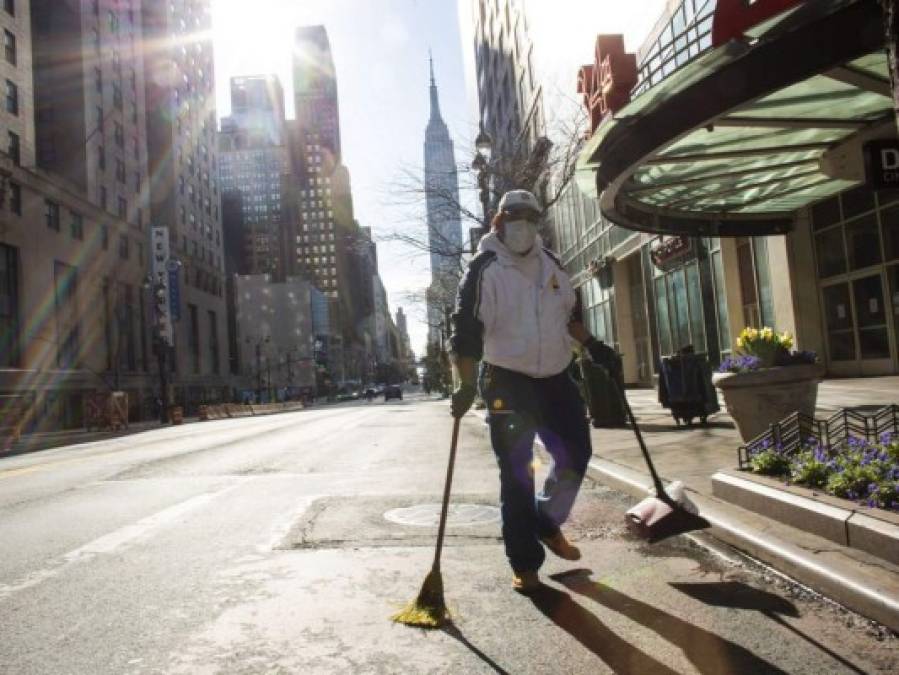 FOTOS: Desesperada lucha de Nueva York para frenar muertos por Covid-19