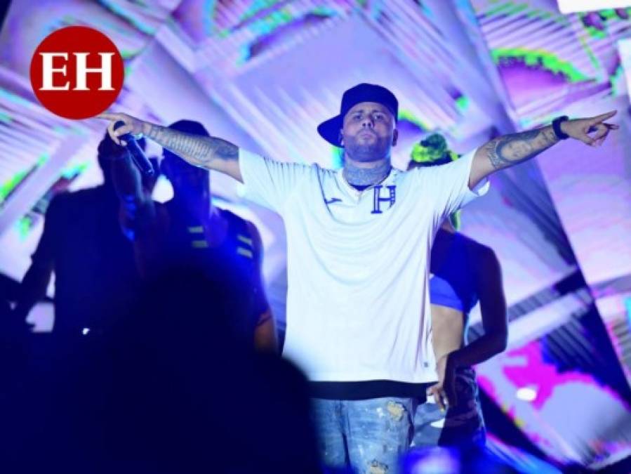 Así se vivió el concierto de Nicky Jam en el estadio Morazán de San Pedro Sula