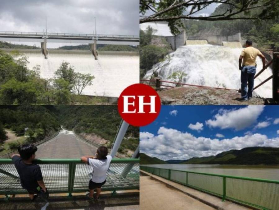 Imágenes de represa La Concepción en su nivel máximo tras intensas lluvias