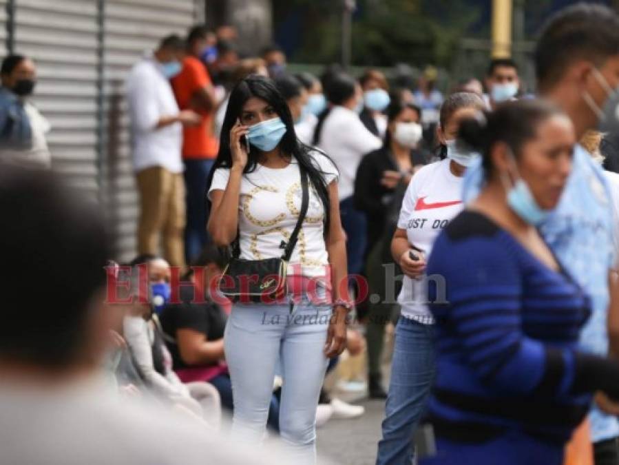 Hondureñas alzan su voz en el Día de la Mujer (FOTOS)