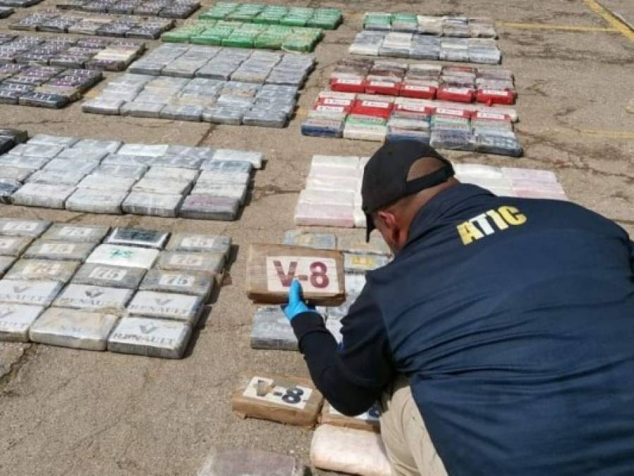 Así fue el decomiso de más de 900 kilos de droga en Colón (FOTOS)