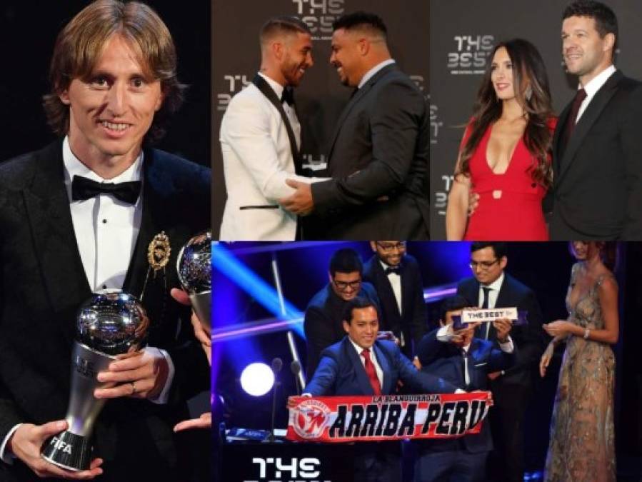 Las mejores fotos de la entrega de los Premios The Best de la FIFA
