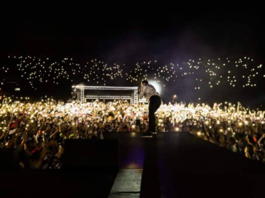 El vibrante concierto que ofrecieron Alex Zurdo, Indiomar y Rudy Torres en Honduras