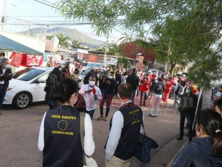 Observadores internacionales realizan minuciosa labor en elecciones de Honduras   