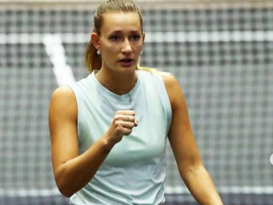 Así es Yana Sizikova, tenista rusa detenida por amaño de partidos en Roland Garros