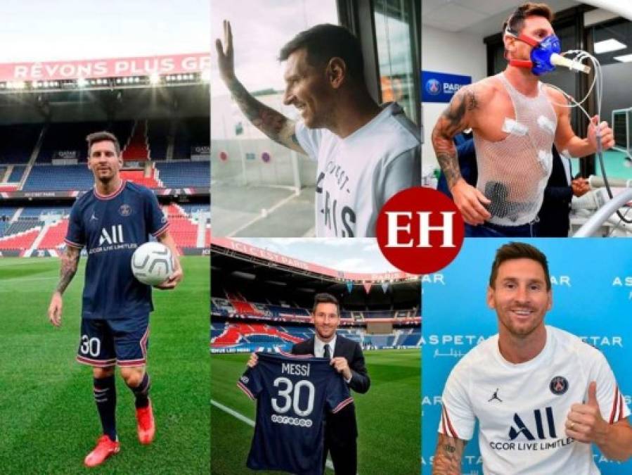 Las imágenes que dejó la presentación de Lionel Messi como nuevo jugador del PSG