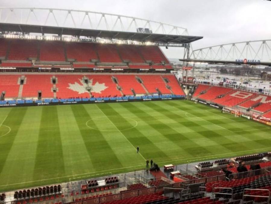 Conoce el BMO Field, escenario en donde Honduras debutará rumbo a Qatar 2022 (Fotos)