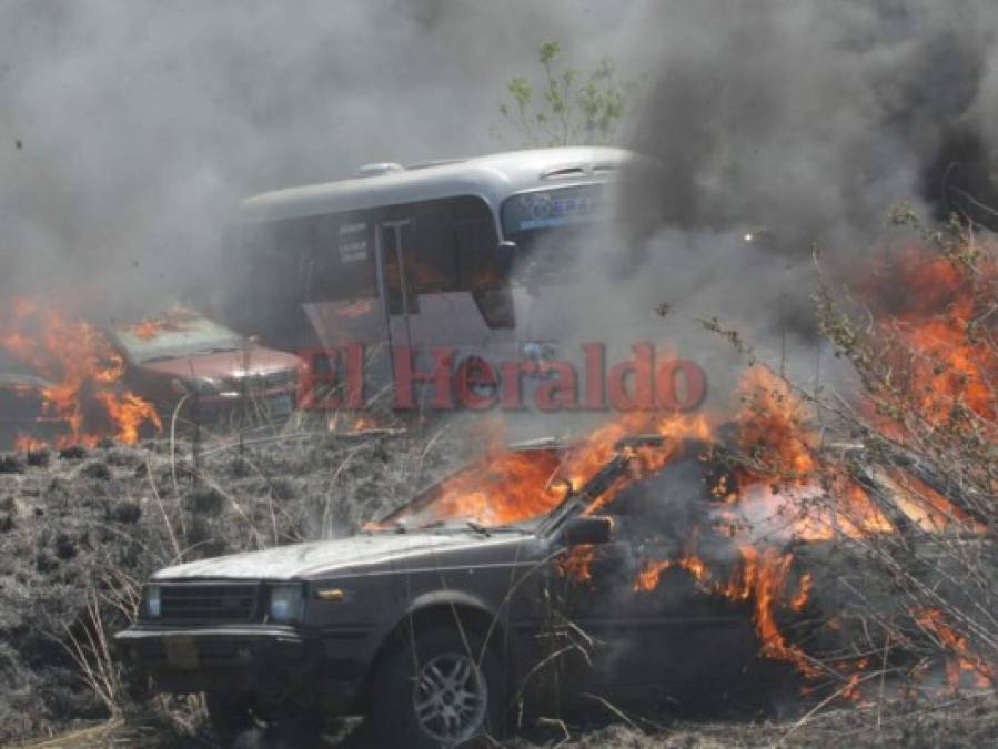 Grandes incendios dejaron luto y varias familias en la calle durante la última semana en Honduras