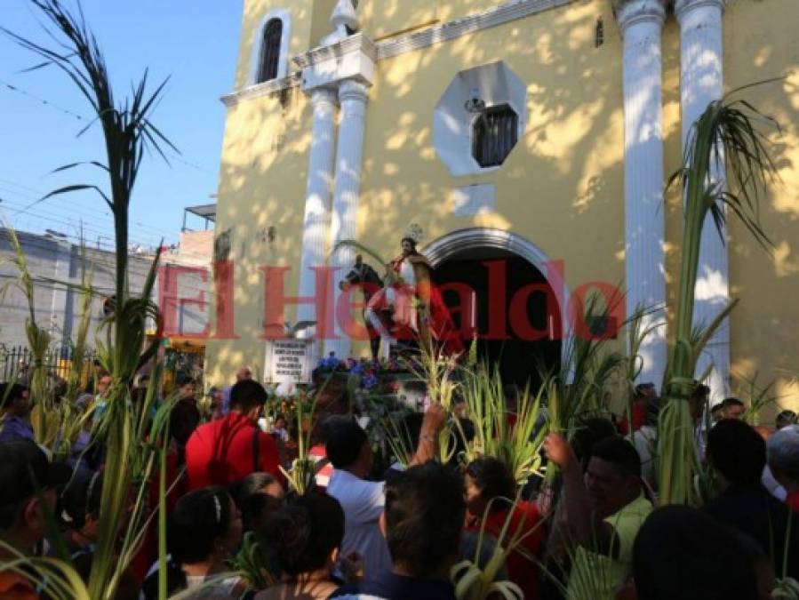 Semana Santa: Pasión y júbilo entre los hondureños en el Domingo de Ramos