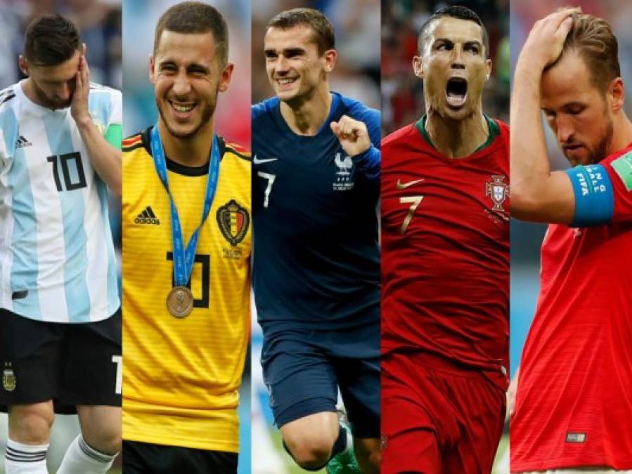 FOTOS: Ellos son los diez futbolistas candidatos al Balón de Oro 2018