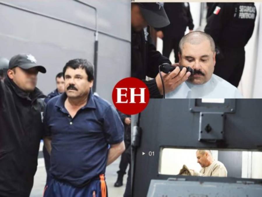 Fotos inéditas del ingreso de 'El Chapo' a penal de Altiplano en 2016