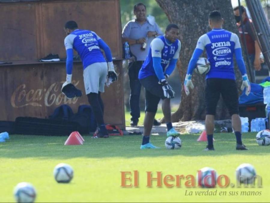 En 'La Parcela' y resguardando los detalles tácticos, así fue el entreno de la H previo al Honduras vs México
