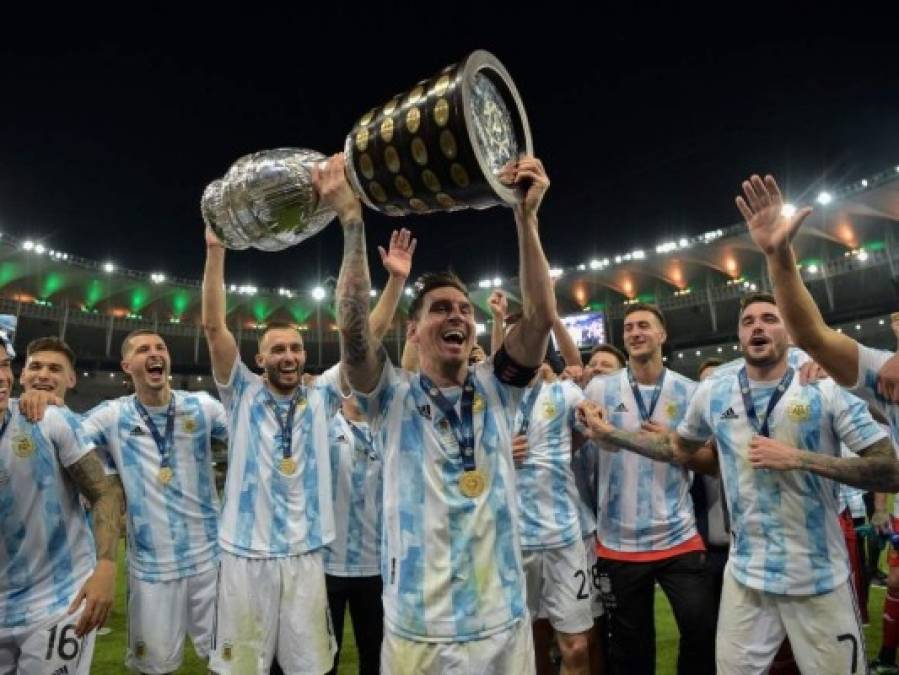 La euforia de Messi y la celebración de Argentina: la final de la Copa América en imágenes