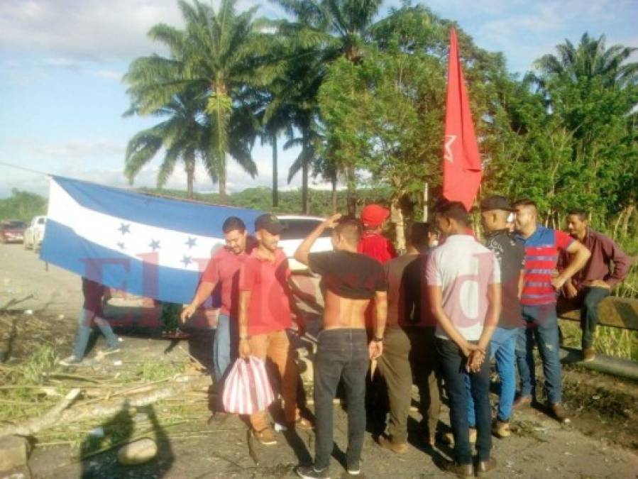 Simpatizantes de Nasralla continúan caos durante manifestaciones